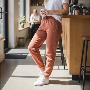 NWT Nike Women’s XL Joggers - Brick Red